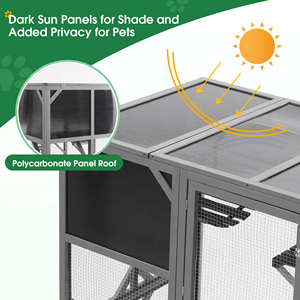 Casetta da Esterno in Legno per Gatti Gattile - Product Image 6
