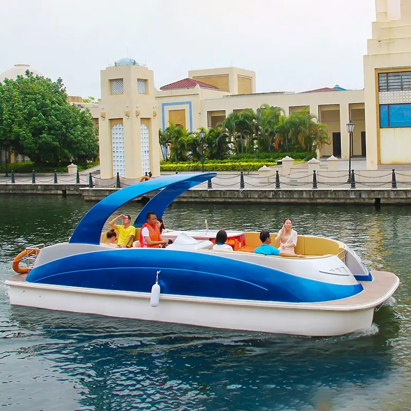 Juran — bateau en fibre de verre, Yacht de luxe pour Photo de mariage, dessin animé