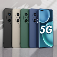 Funda de Silicona Líquida Esmerilada de Alta Calidad para Honor Magic4 Pro, Carcasa Protectora de TPU Suave a Prueba de Golpes para Teléfono Móvil