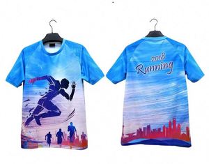 Custom Turkey Fun 5k Run and <b>Walk</b> Quick Dry 100 Polyester <b>Shirts</b> Loose Fit Marathon T <b>Shirt</b> for Sublimation - Product Image 4