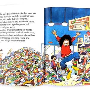 Vente en gros impression de livres personnalisés <span class=keywords><strong>livre</strong></span> pour enfants <span class=keywords><strong>livre</strong></span> de coloriage à couverture souple pour enfants - Product Image 5