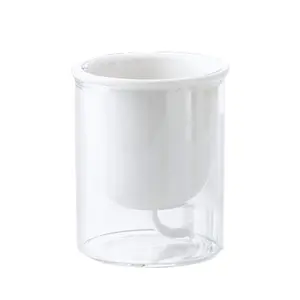 China mais barato branco plástico planejadores de rega automática-rega plantador vaso de flores para casa jardim suprimentos