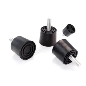 JY Factory direct sales Shock absorption Rubber covered screw molded vulcanized rubber products