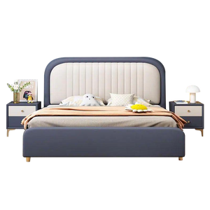 <span class=keywords><strong>Lit</strong></span> en bois moderne pour enfants, taille double, pour hôtel et chambre à coucher, <span class=keywords><strong>lit</strong></span> confortable et doux pour filles et garçons - Product Image 5