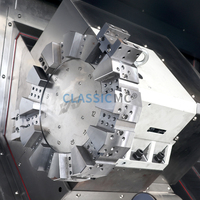 Tour CNC à banc incliné robuste sur mesure TCK600 avec contrepoinçon hydraulique et tourelle hydraulique à 12 postes, certifié ISO9001