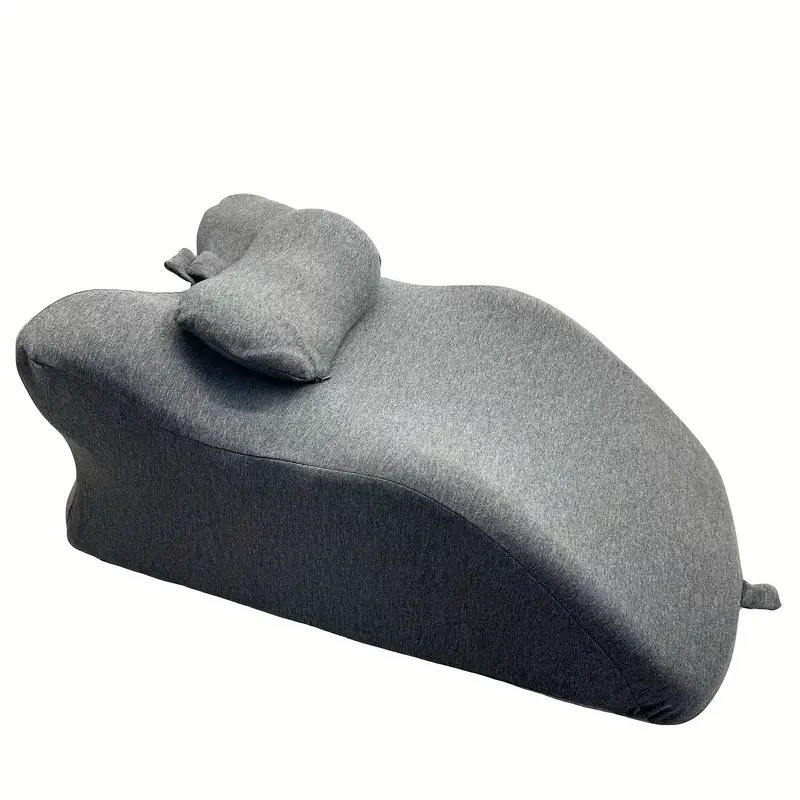 Petit oreiller face vers le bas [gris clair]