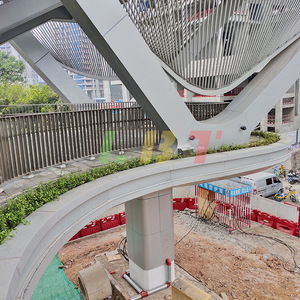 Pasarela Peatonal Libit T6, Estructura de Acero y Fibra de Vidrio, Personalización, Ingeniería de Paisajes Urbanos - Product Image 2