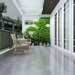 Piastrelle in Porcellana Opaca in Bianco e Grigio Ideali per Design Moderno di Bagni e Cucine - Product Image 6