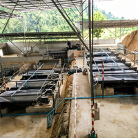 Table vibrante de lavage et de concentration pour l'extraction aurifère par gravité