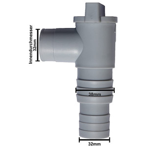 Intex Bestway <b>Pool</b> Stop Valve Kit 32mm Hose Connector With Clamps And Tape <b>For</b> <b>Inflatable</b> <b>Pool</b> Accessories - Product Image 5