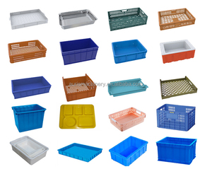 Plastik sepet/palet/plaka/tepsi/sandık yıkayıcı için fabrika kullanımı tünel tipi temizleme makinesi - Product Image 6