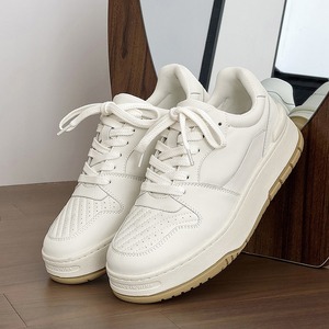 Zapatillas Blancas para Hombre, Estilo Primavera 2026, Versátiles, con Suela Gruesa, Deportivas, Casuales, Modernas, de Caña Alta - Product Image 1