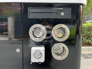 Điện thoại di động kinh doanh thực phẩm giỏ hàng <span class=keywords><strong>Ice</strong></span> <span class=keywords><strong>Cream</strong></span> Tủ đông giỏ hàng cho Snack thực phẩm - Product Image 5