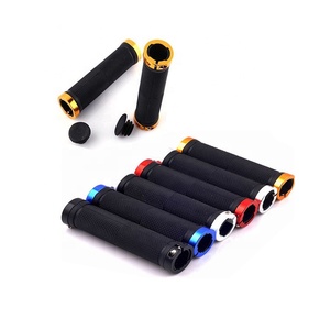 Phụ Kiện Xe Đạp Xe Đạp MTB Loại Ống Xe Đạp Tay Cầm Cao Su Grips Nhôm + Cao Su Hầu Hết Xe Đạp BMX - Product Image 4
