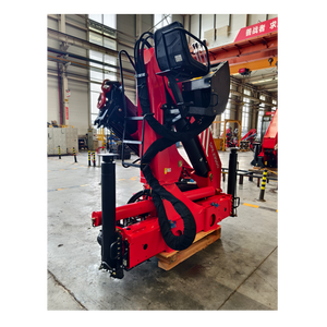 Grúa Plegable Montada en Camión, Nueva, Precio de Fábrica, SPK23500, 10 Toneladas, Sistema Totalmente Hidráulico con Motor y Componentes de Engranajes - Product Image 4