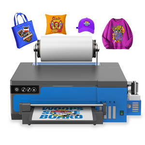 2026 Automatic XP600 Print Head Desktop Printer and White Ink Mixing Designed Size Printing and Heat Transfer Applications - Product Image 1