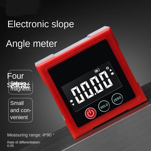 Máy đo độ nghiêng kỹ thuật số điện tử nhỏ màu xanh lá cây laser bốn mặt từ vành đai góc thước thế hệ xuyên biên giới - Product Image 2