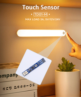 Shinechip Best-Selling 3A LED Lampe à bande de profil linéaire Commutateur de module de capteur tactile capacitif Commutateurs inductifs DC5V/12V/24V