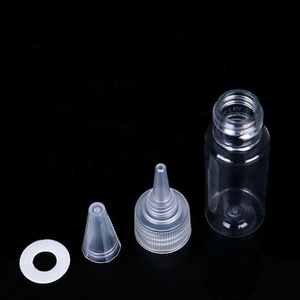 1Oz 2Oz 3Oz 4Oz 5Oz 6Oz 7Oz 8Oz Clear Pet Plastic Squeeze Hair Oil <b>Bottles</b> With Twist Cap Needle Tip Nozzle - Product Image 3