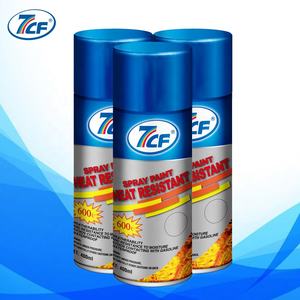 600 santigrat yüksek sıcaklık siyah ve kırmızı renk Aerosol sprey boya yüksek ısıya dayanıklı akrilik - Product Image 4