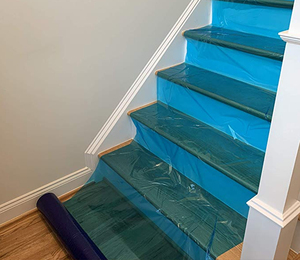 <span class=keywords><strong>Pellicola</strong></span> <span class=keywords><strong>protettiva</strong></span> in plastica <span class=keywords><strong>trasparente</strong></span> antigraffio per protezione della superficie del pavimento - Product Image 6