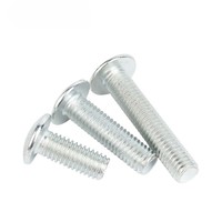 Vis à tête fraisée cruciforme Phillips en acier au carbone JISB1111T, zinguée blanche, galvanisée, à empreinte TM