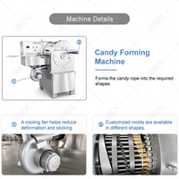 Machine de formage à rouleaux HNOC pour bonbons, ligne de production de bonbons durs à vendre