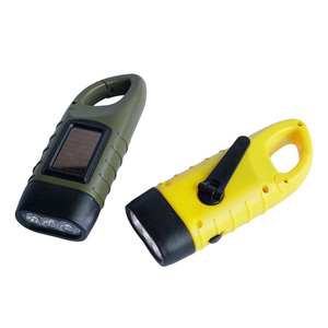 Oem ODM Thảm Họa Túi cứu trợ lumen cao đi bộ đường dài nhựa Carabiner Keychain ba lô điện chiếu sáng tay hoạt động đèn pin - Product Image 1