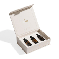 Boîte d'emballage personnalisée en carton vide pour flacon de sérum pour cuticules ou huile capillaire