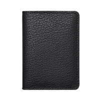 Dompet Kulit PU Pria Baru Pola Berkilau Mewah Slot Multi Kartu Ringan Sederhana Tas Kartu Kecil Tempat Kartu Klip Uang