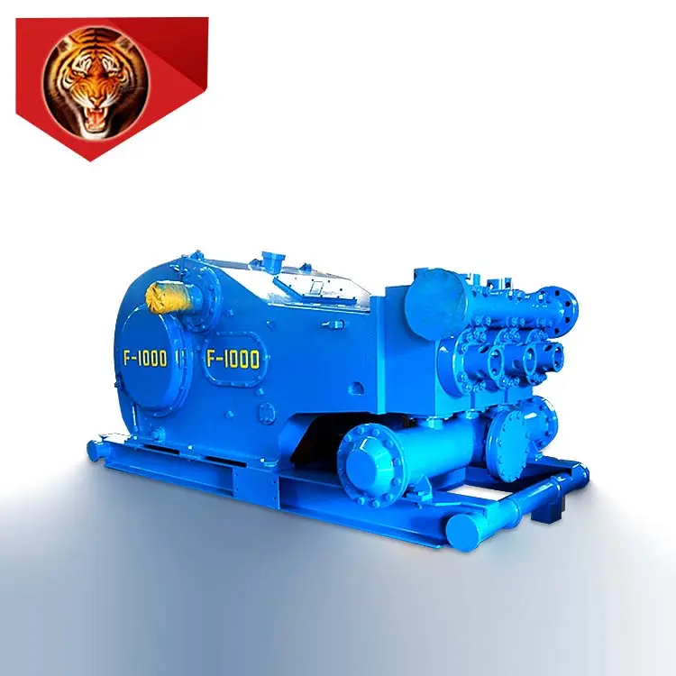 Tigerrig china professional high efficient F1000 mud suction pump