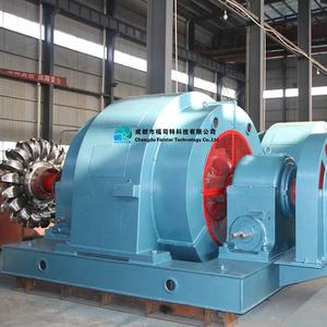 <span class=keywords><strong>Turbine</strong></span> Pelton hydroélectrique personnalisée à haute chute d'eau 1 MW, générateur hydroélectrique à rotor en acier inoxydable, efficacité de 88 % à 93 %, certifiée ISO9001/CE/TUV - Product Image 3