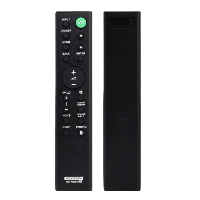 Sound Bar HT-RT4 HT-CT390 SA-CT390 SA-WRT3 SA-WCT390 HT-RT40 HT-RT3 Home Theater System RMT-AH101U Remote Control for Sony