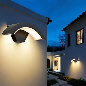 Lampada da Parete a LED con Sensore di Movimento, Impermeabile <span class=keywords><strong>per</strong></span> Esterni, Illuminazione <span class=keywords><strong>per</strong></span> Porta d'Ingresso, Decorazione da Giardino, Luce da Parete <span class=keywords><strong>per</strong></span> Portico, Applique da Esterno <span class=keywords><strong>per</strong></span> Garage - Product Image 5
