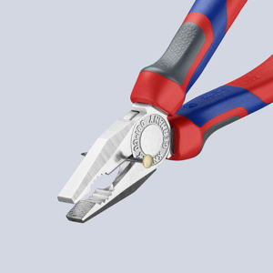 Alicates universales Knipex de 8 pulgadas, mandíbula dentada de acero al cromo vanadio, grado industrial - Product Image 1