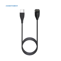 Câble de charge USB C pour montre intelligente, synchronisation des données, pour chargeur Garmin Fenix, câble magnétique de type C