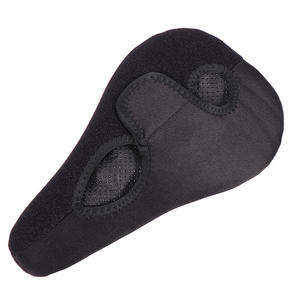 Antuke-funda para sillín de bicicleta, silicona gruesa, suave y cómoda, para bicicleta de carretera, Unisex, adultos, blanco y negro - Product Image 2