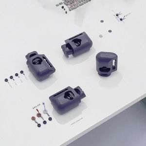 अनुकूलित एब्स प्लास्टिक बैकपैक हैंडबैग बैग स्टॉपर मजबूत 5 मिमी 6 मिमी 10 मिमी आकार कस्टम रंग आयताकार कॉर्ड लॉक - Product Image 4