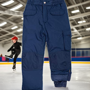 Kids Waterproof Power Stretch <b>Padded</b> Figure Skating Shorts Double Thickness Crash Pad <b>Pants</b> Roller Ice Skating Fall Protection - Product Image 2