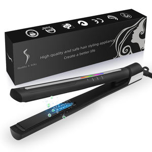 Fer à lisser 2 en 1 KangRoad Factory Custom Dry and Wet Tourmaline Ceramic Coated Negative Ion Hair Fer à lisser 2 in 1 - Product Image 1