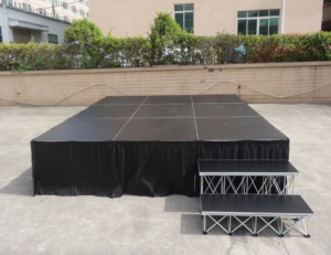 Outdoor portable folding <b>stage</b> mobile lighting wedding <b>stage</b> - Product Image 2