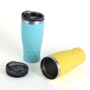Vaso de Acero Inoxidable de 30 oz para Auto y Oficina, Botella de Agua de Gran Capacidad con Aislamiento de Goma para Beber Directamente - Product Image 2