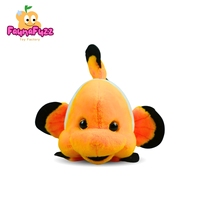 Peluche en plastique super douce, jouet en coton PP brodé, poisson Nemo, accessoires Animal Crossing, cadeau de Noël ou de la Saint-Valentin pour enfants