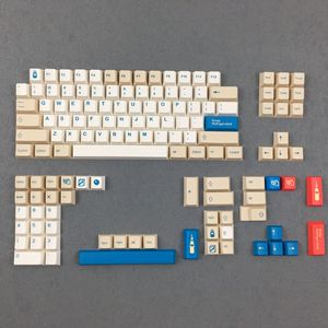 Gmk คีย์บอร์ดแบบย้อนยุค Vitasoy แบบกำหนดเองสีระเหิดแป้นพิมพ์กล PBT ยิงคู่ - Product Image 1