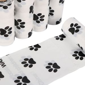 Sacs à déjections canines biodégradables EPI de haute qualité en gros, matériau HDPE+EPI/D2W, imperméables et compostables, 20 rouleaux avec distributeur - Product Image 3