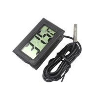 Electronic digital digital display temperature meter - water temperature measuring instrument with waterproof probe