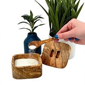 Handmade Wooden <b>Storage</b> <b>Jar</b> Airtight Lid Natural Wood Container <b>for</b> <b>Kitchen</b> <b>Storage</b> 250mL Capacity Classic Design Eco-Friendly - Product Image 5