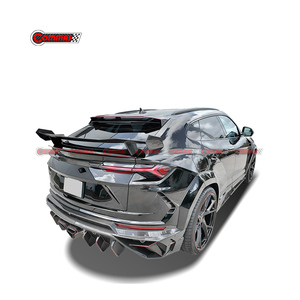 สปอยเลอร์หลังคาร์บอนไฟเบอร์แบบแห้ง MSY Style สำหรับรถยนต์ Lamborghini URUS ปีกหลังสูง อะไหล่ตัวถังรถยนต์ - Product Image 3
