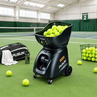 Máquina Lanzapelotas de Tenis PT-PRO MAX 20-140km/h, Control por APP y Apple Watch, Programable, 145 Pelotas, para Entrenamiento en Casa, Cancha o Club