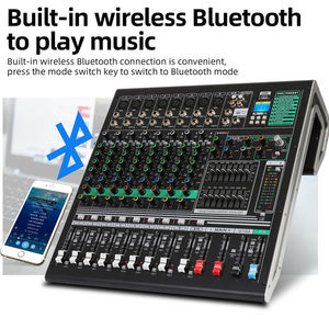 การ์ดเสียง OEM DX10C ระดับมืออาชีพ 48V Phantom Power พร้อมช่องต่อ USB 10 ช่อง สำหรับการแสดงบนเวที - Product Image 5